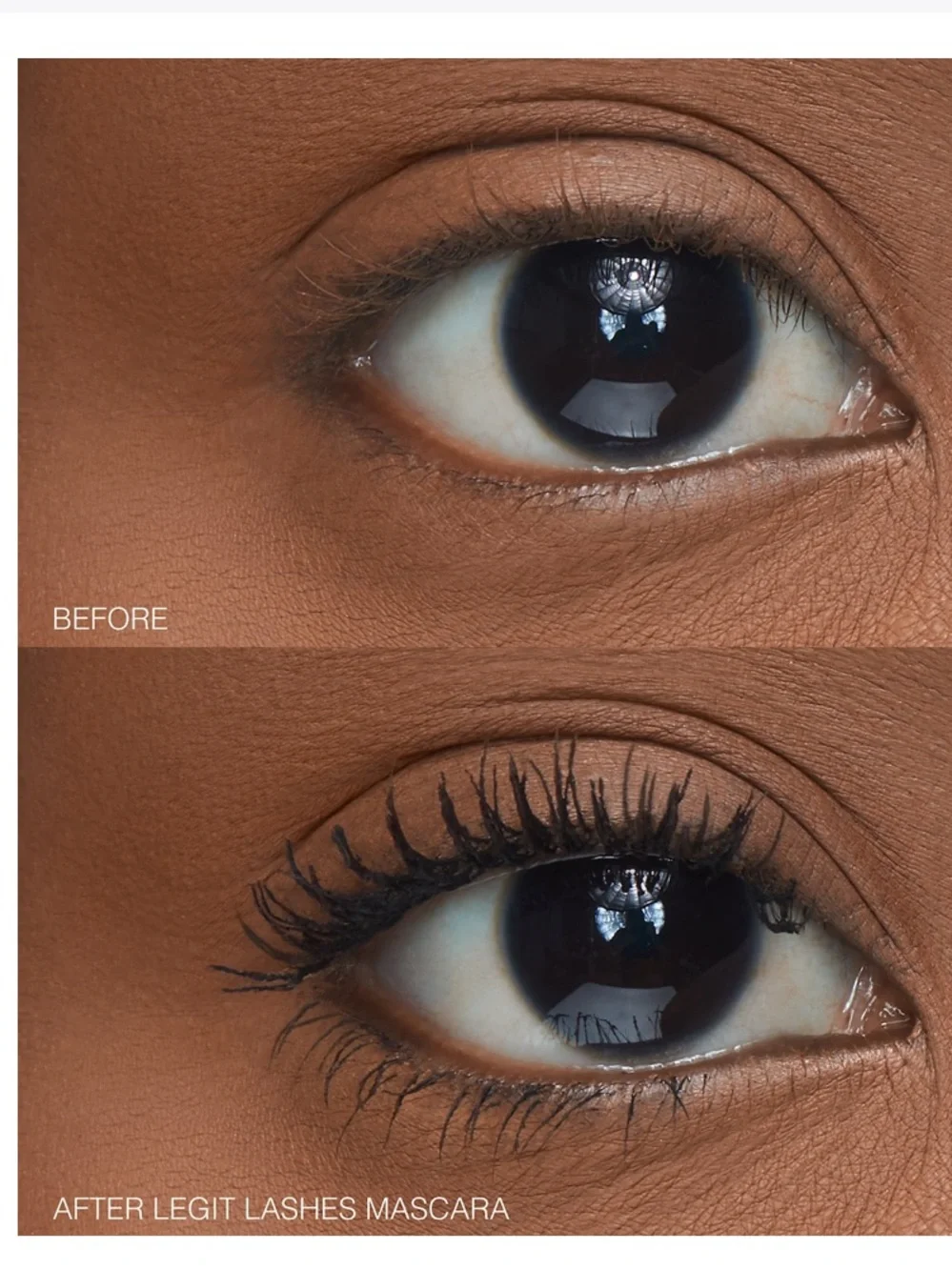 HUDA BEAUTY LEGIT LASHES Double-Ended Volumizing and Lengthening Mascara